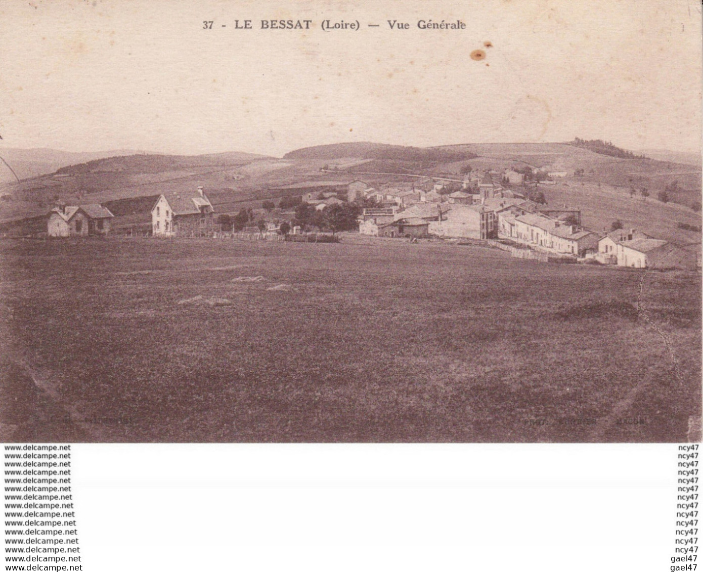 CPA  (42). LE BESSAT.  Vue Générale. ...D048 - Other & Unclassified