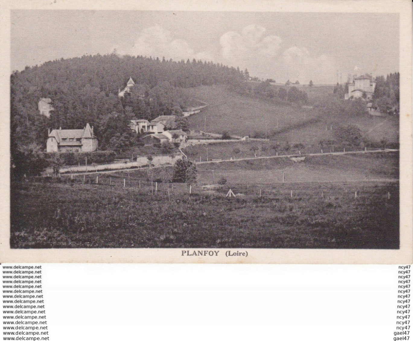 CPA  (42). PLANFOY.  Vue Générale. ...D047 - Other & Unclassified