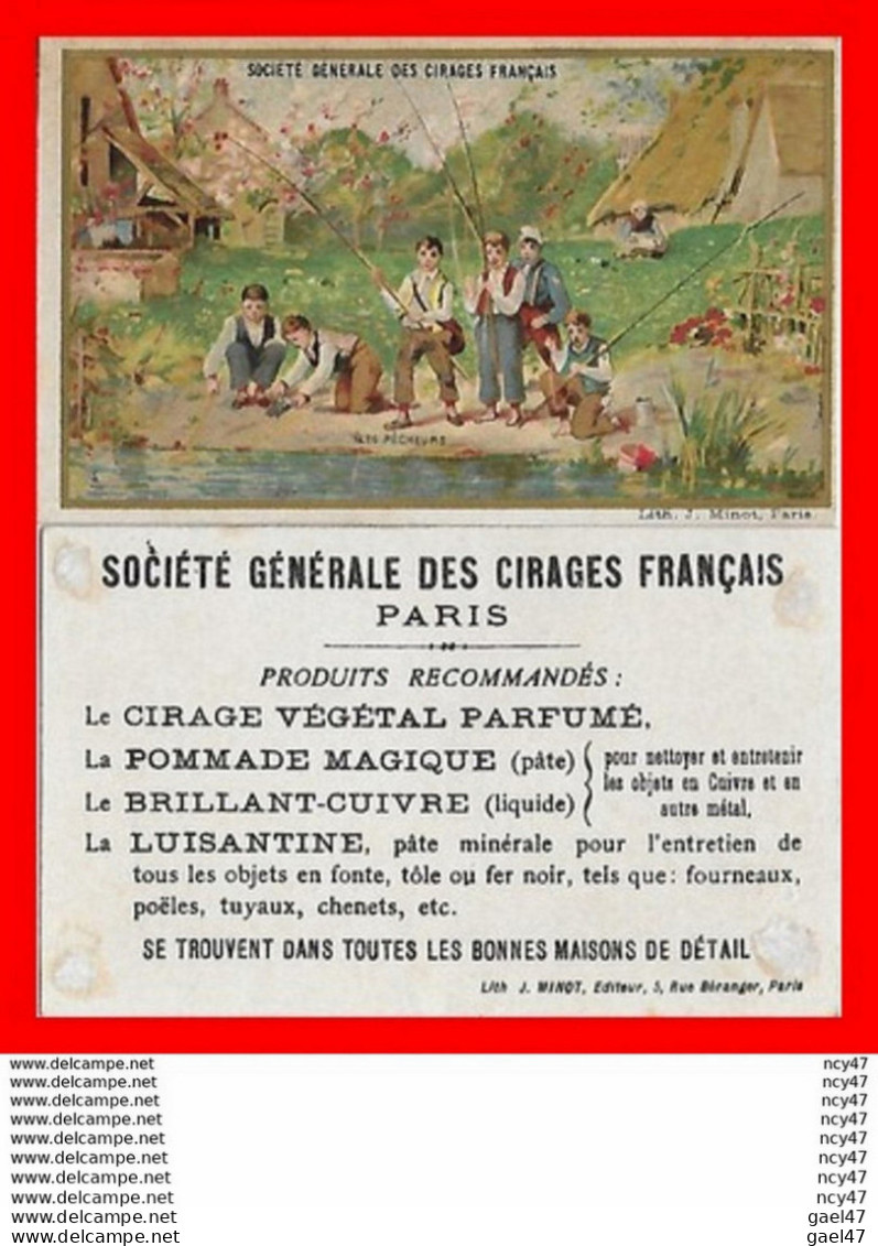 CHROMOS.  Société Générale Des Cirages Français (Paris)  Les Pêcheurs...S2651 - Otros & Sin Clasificación