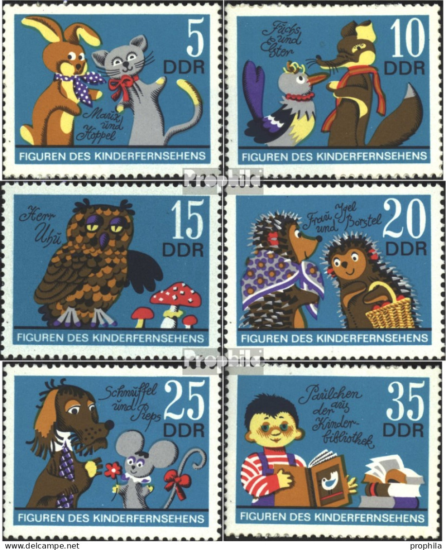 DDR 1807-1812 (kompl.Ausgabe) Postfrisch 1972 Kinderfernsehen - Unused Stamps