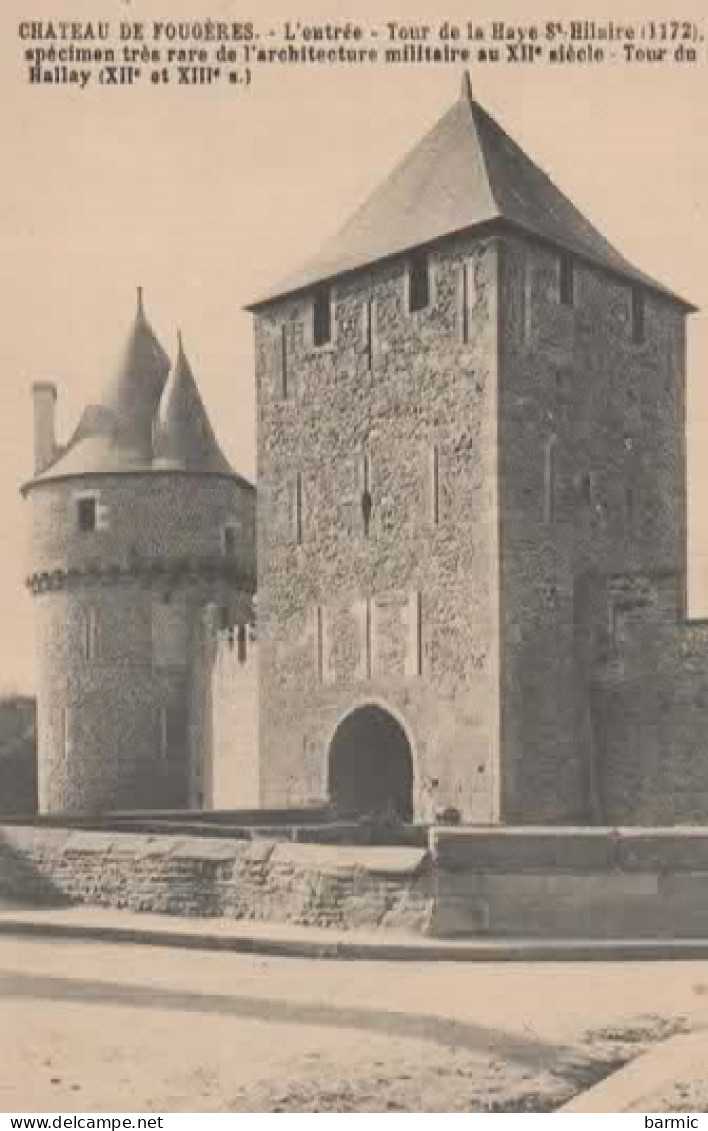 FOUGERES, LE CHATEAU REF 15690 - Fougeres