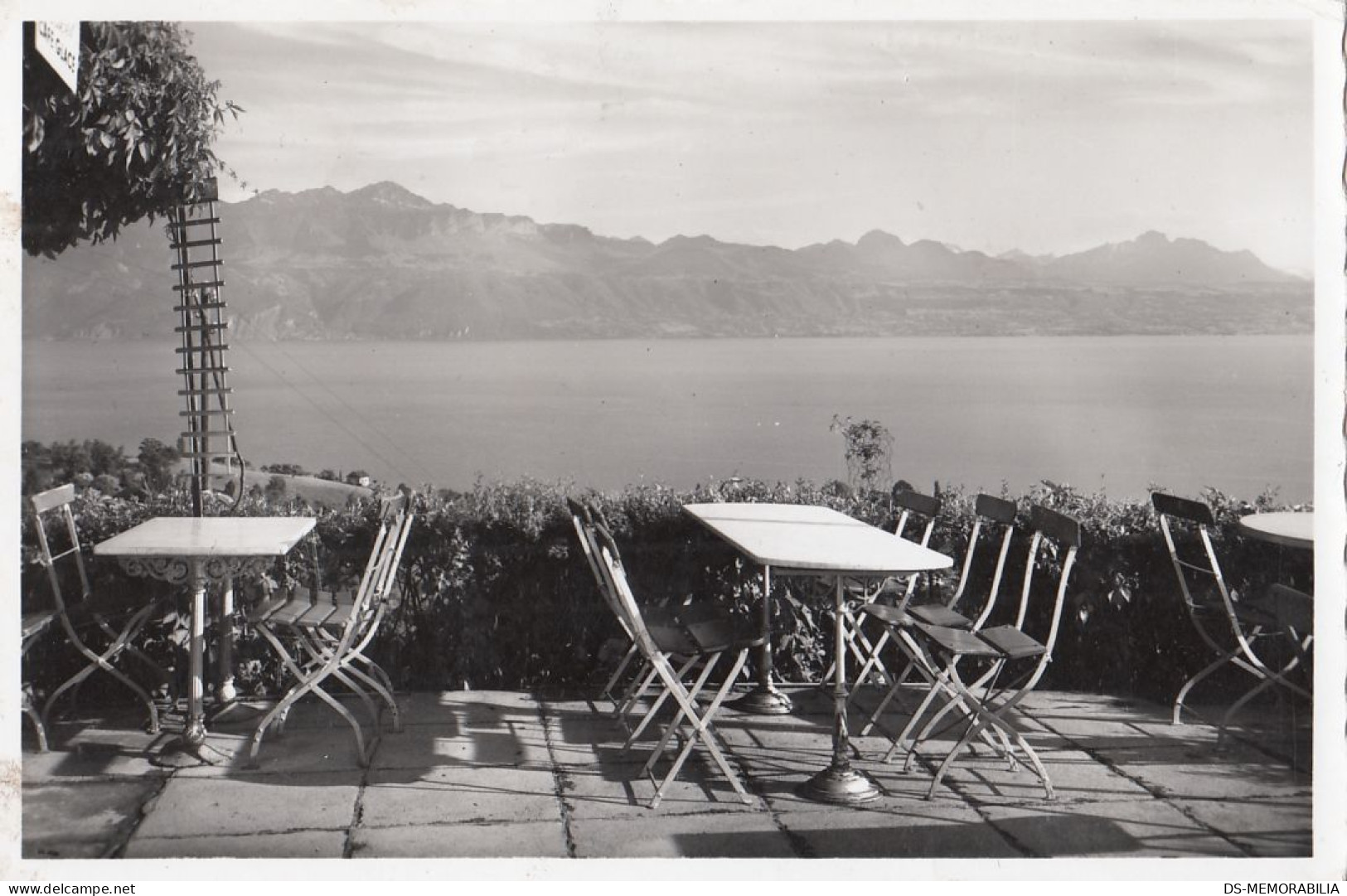 Belmont Sur Lausanne - Restaurant Tea Room Bellevue 1958 - Lausanne