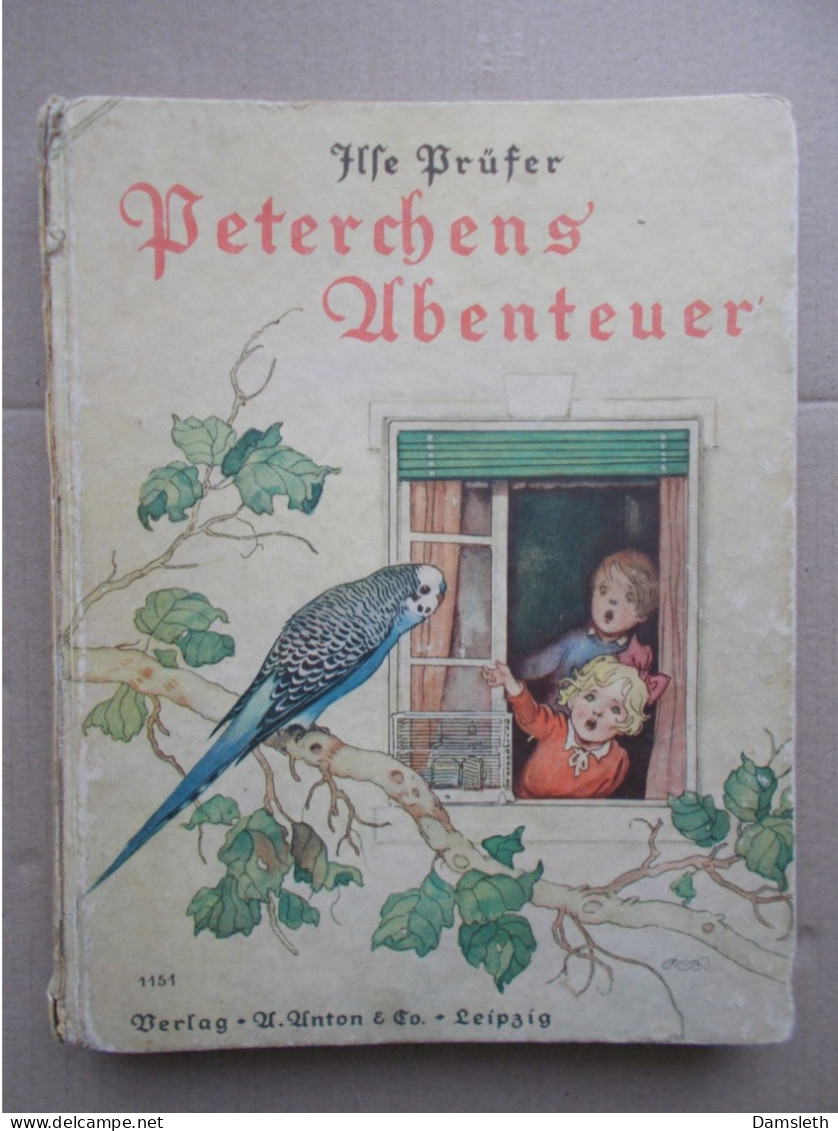 Vintage 1939 Children's Book Fritz Baumgarten; Peterchens Abenteuer - Autres & Non Classés