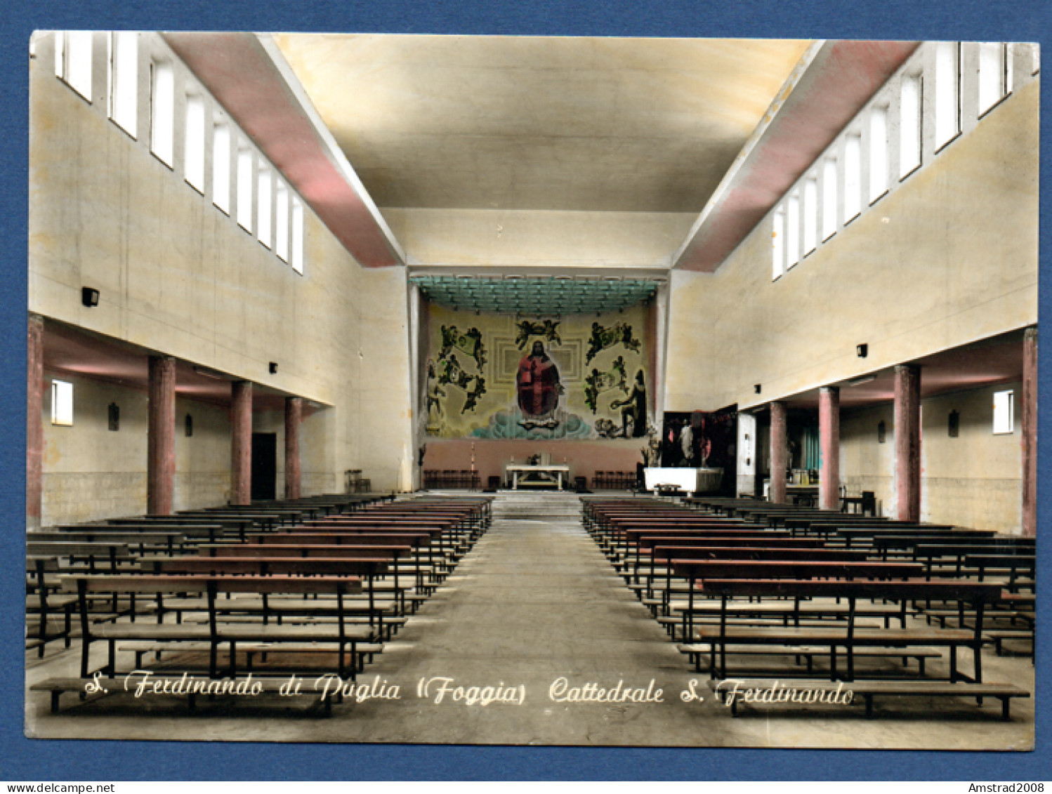 1969 - S. FERDINANDO DI PUGLIA - FOGGIA - INTERNO CATTEDRALE S. FERDINANDO   -  ITALIE - Foggia