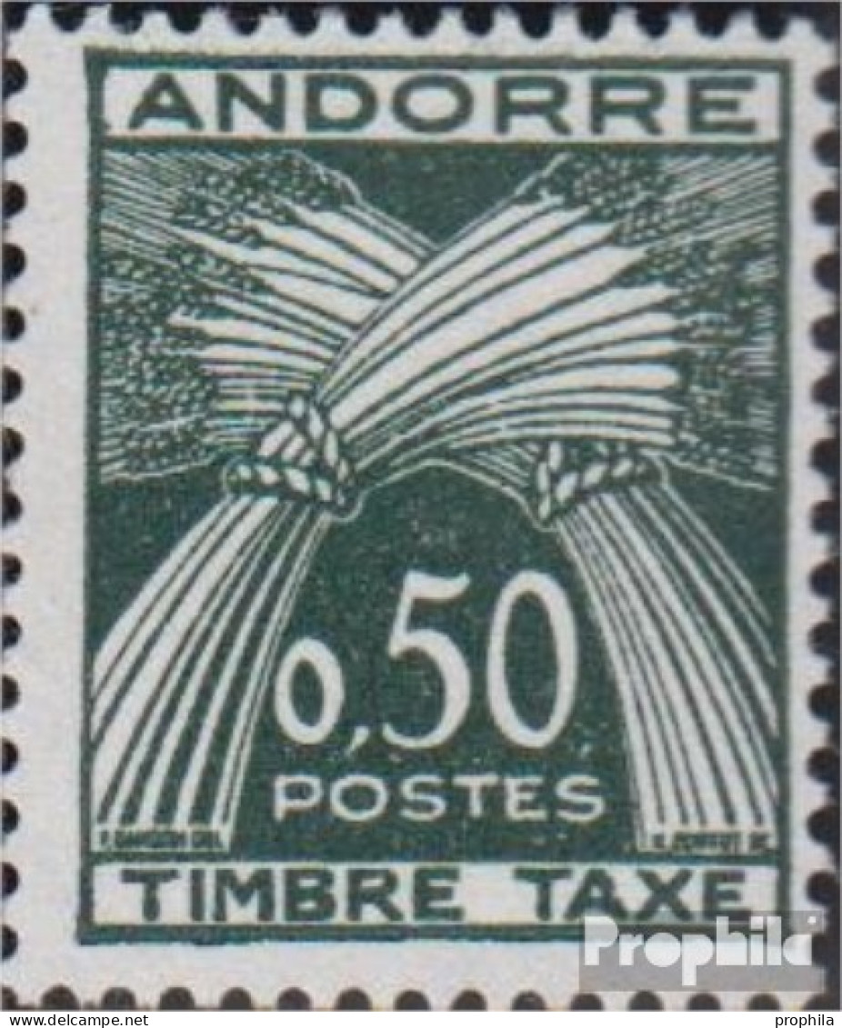 Andorra - Französische Post P45 Postfrisch 1961 Portomarken - Unused Stamps