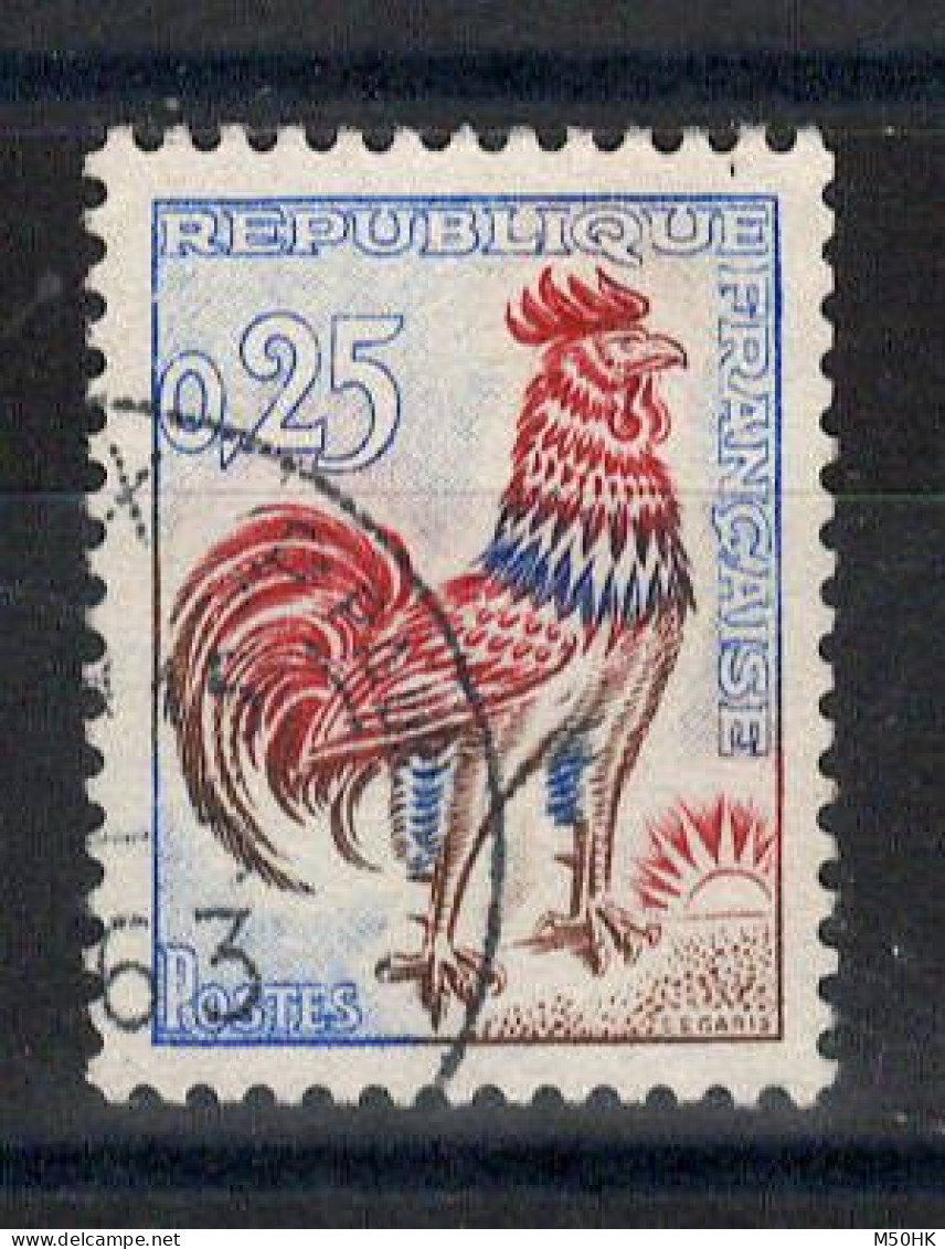 JAUNE Aux UV - YV 1331d Oblitéré , Cote 65 Euros - Used Stamps