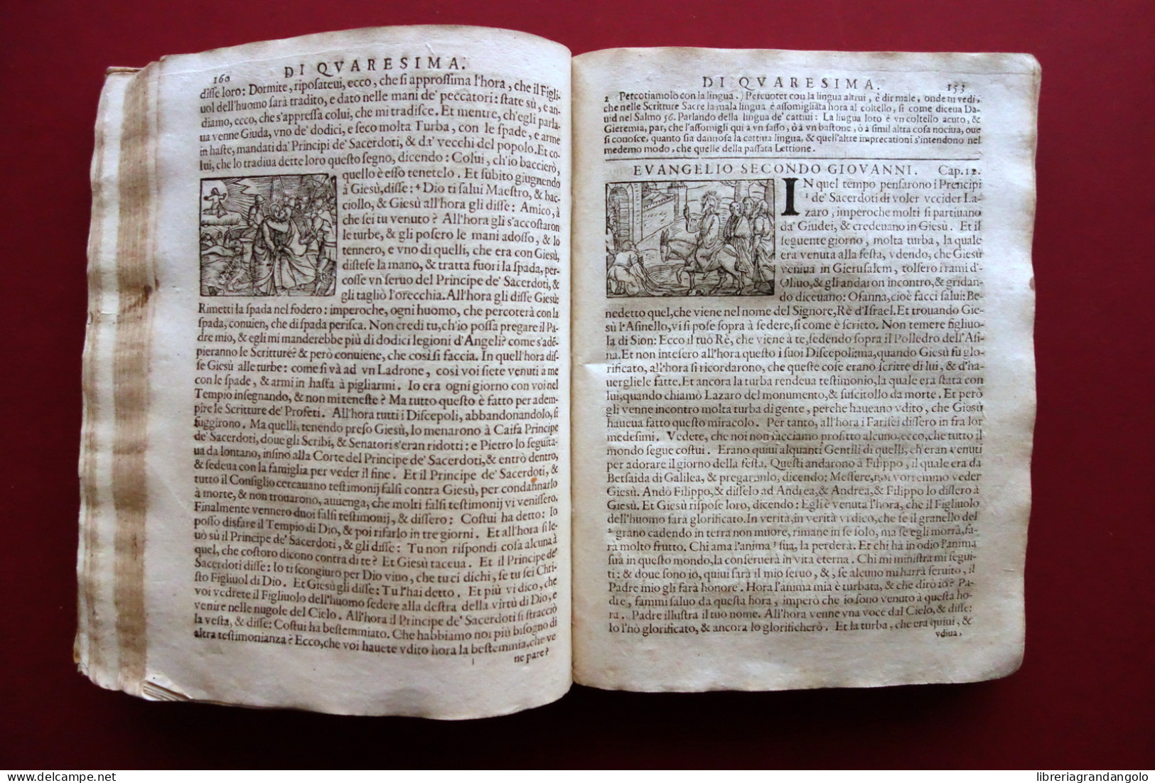 Epistole Evangeli che si Leggono Tutto L'Anno R. Fiorentino Brigna Venezia 1658
