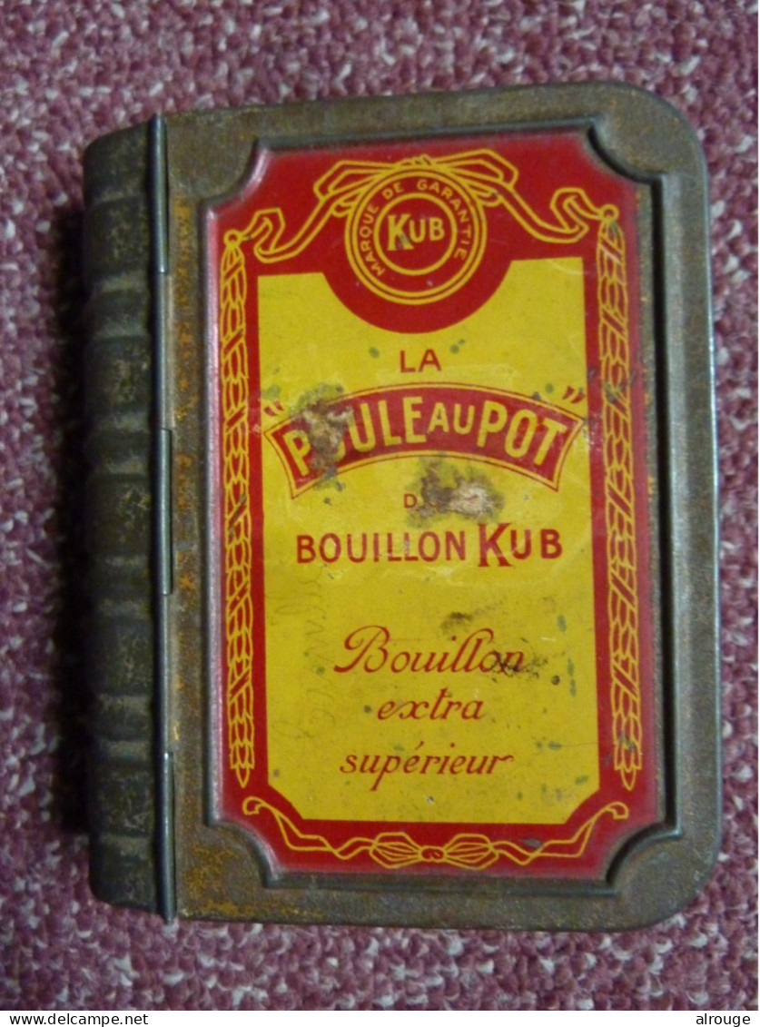 Ancienne Boîte "La Poule Au Pot", "Bouillon KUB" - Cajas