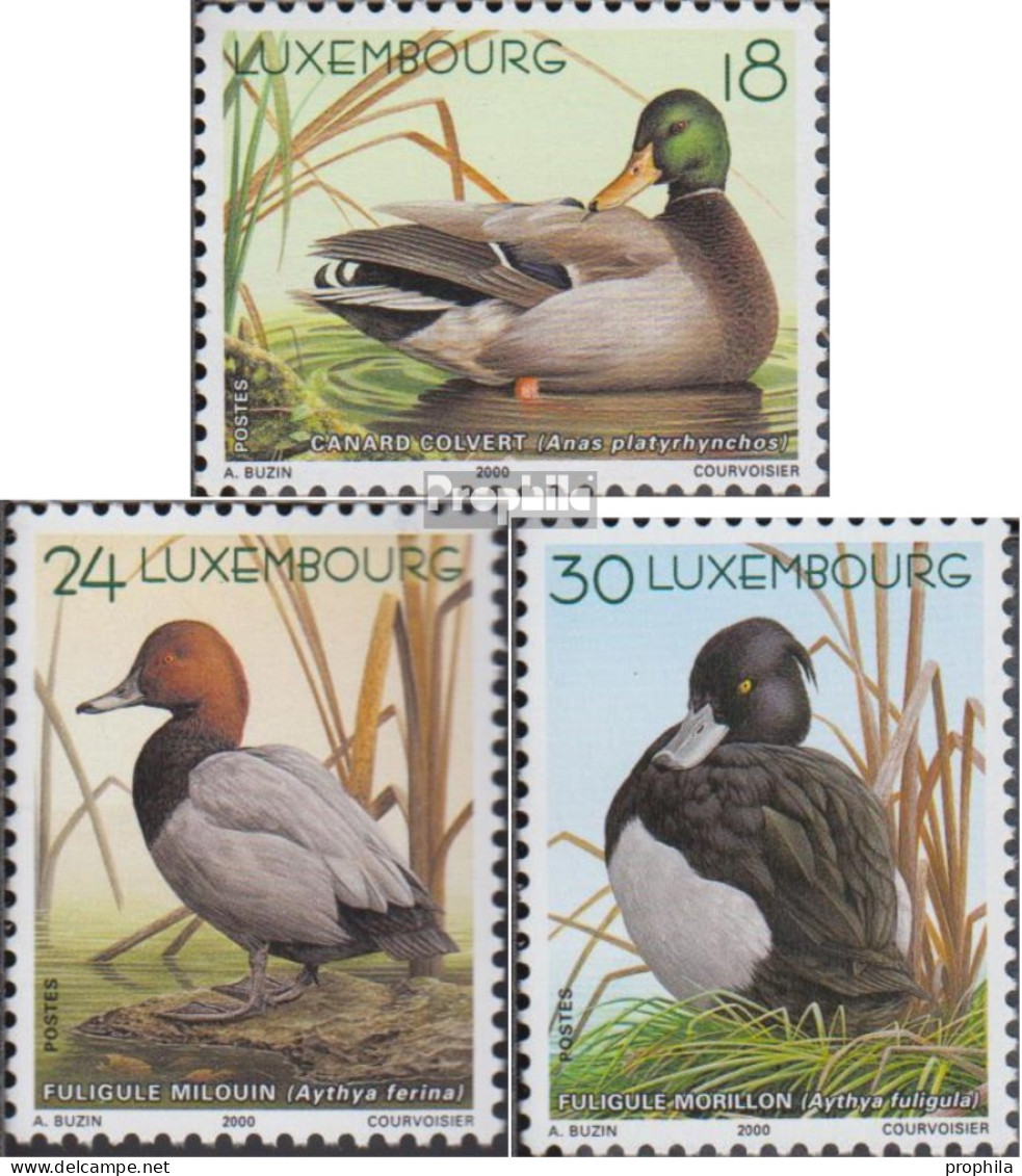 Luxemburg 1503-1505 (kompl.Ausg.) Postfrisch 2000 Enten - Ungebraucht