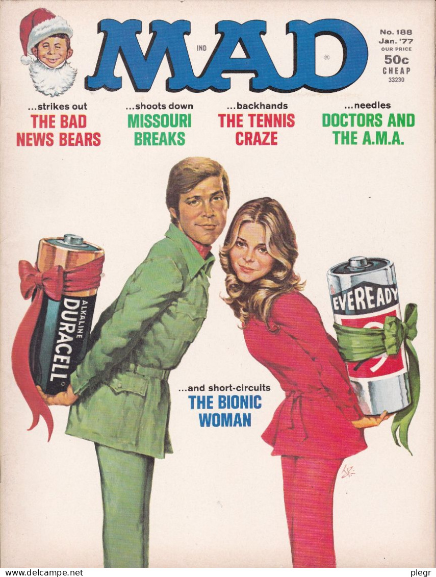 MAD - Version US - N°188 (01/1977) - Autres Éditeurs