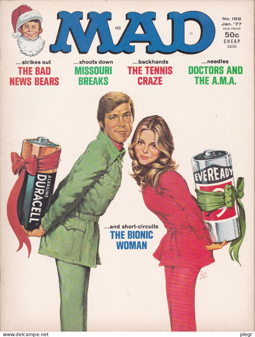 MAD - Version US - N°188 (01/1977) - Other Publishers