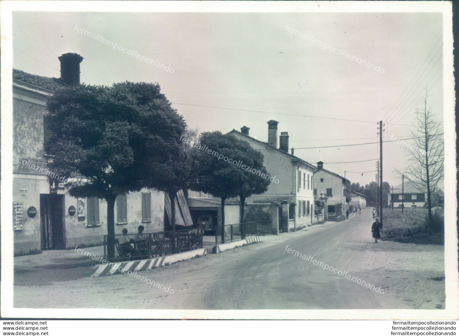 N636 Bozza Fotografica Valera Fratta Via Vittorio Emanuele Provincia Di Lodi - Lodi