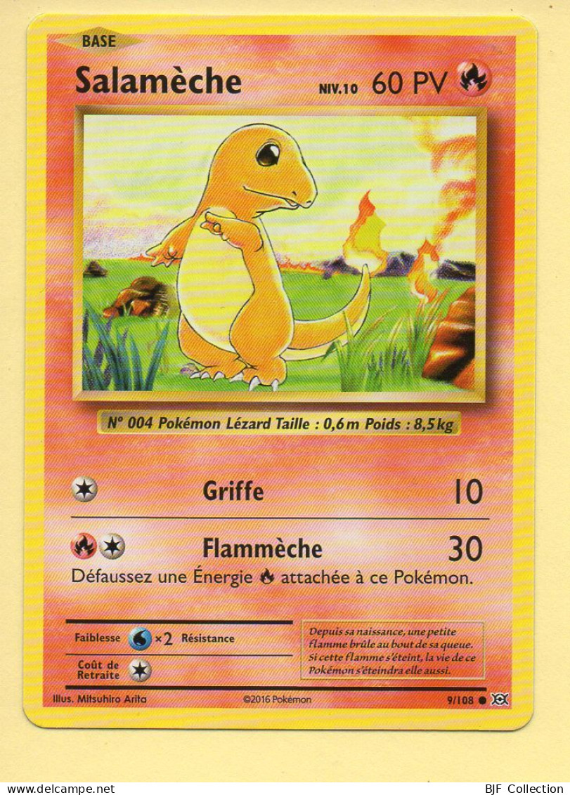 POKEMON N° 9/108 – SALAMECHE / XY Evolutions - XY