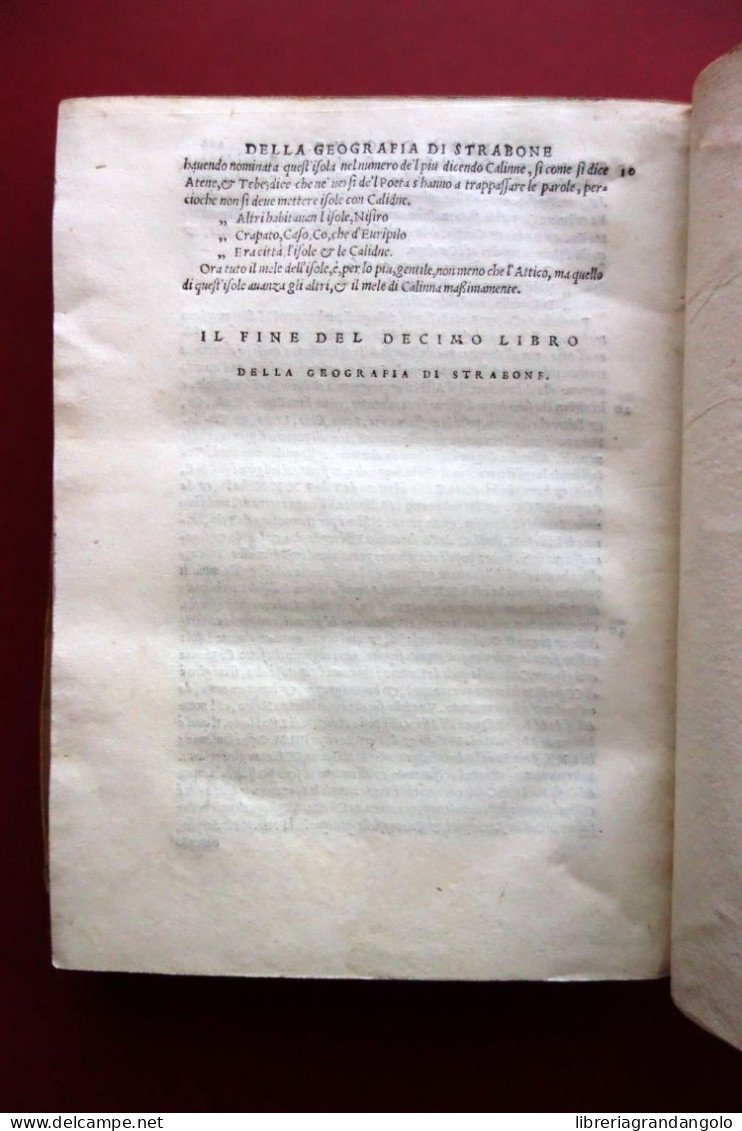 La Prima e Seconda Parte della Geografia di Strabone Senese Panizza 1562-65