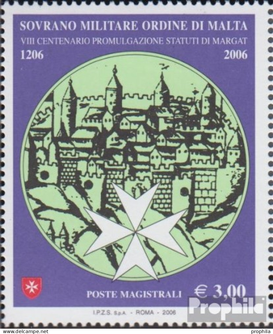 Malteserorden (SMOM) Kat-Nr.: 978 (kompl.Ausg.) Postfrisch 2006 Statuten - Sovrano Militare Ordine Di Malta