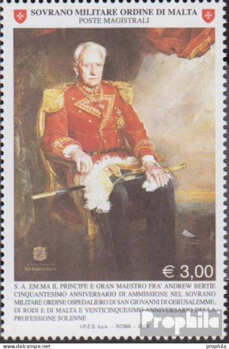 Malteserorden (SMOM) Kat-Nr.: 977 (kompl.Ausg.) Postfrisch 2006 Prinz Und Großmeister - Malta (Orde Van)