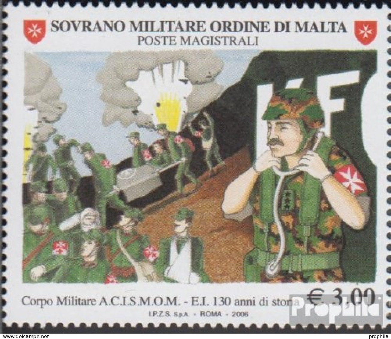 Malteserorden (SMOM) Kat-Nr.: 958 (kompl.Ausg.) Postfrisch 2006 Militärkorps - Malte (Ordre De)