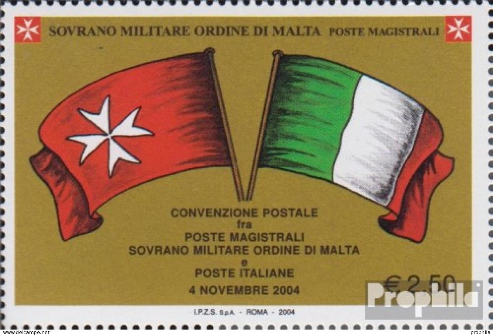Malteserorden (SMOM) Kat-Nr.: 904 (kompl.Ausg.) Postfrisch 2005 Italien - Malte (Ordre De)