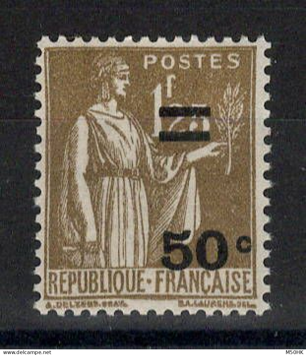 YV 298 N** MNH Luxe , Paix Surchargé Cote 8 Euros - Nuevos