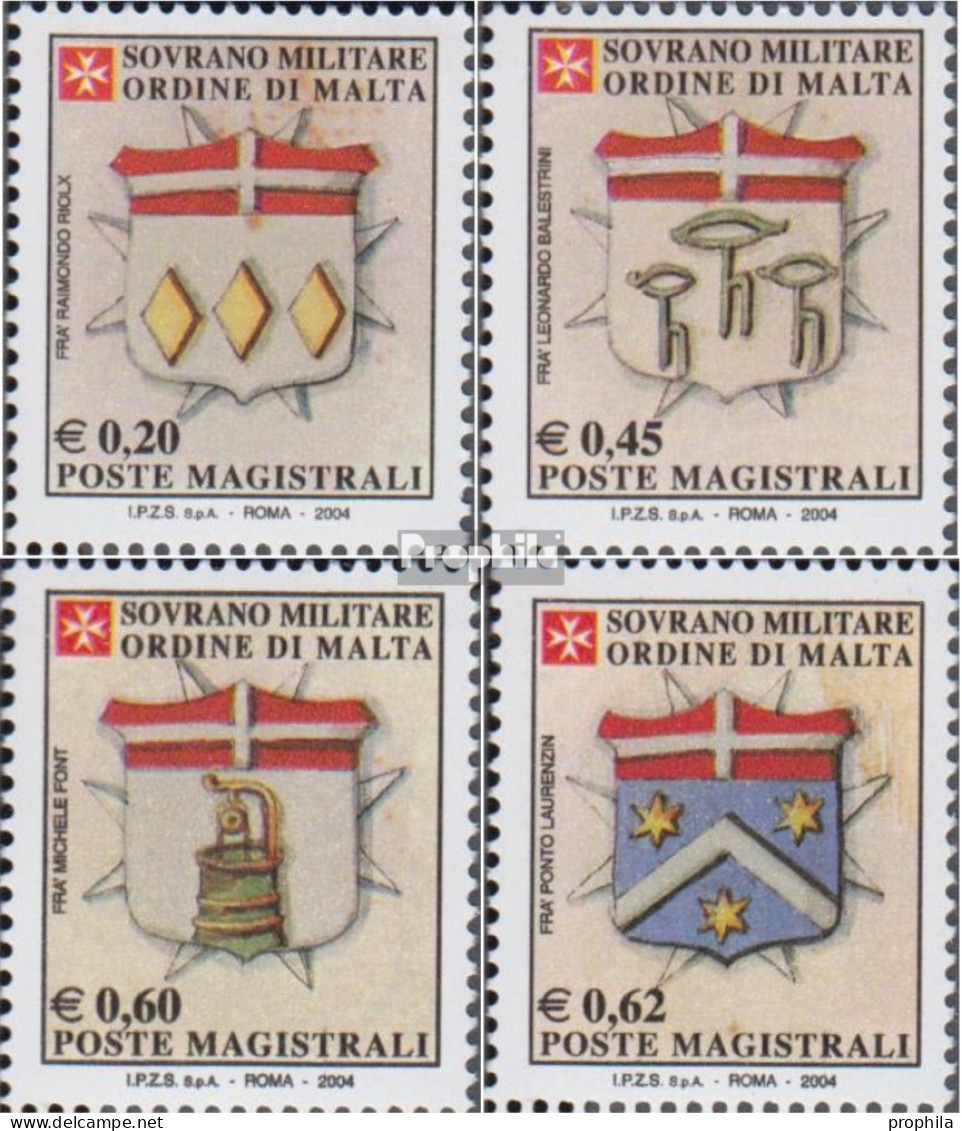 Malteserorden (SMOM) Kat-Nr.: 905-908 (kompl.Ausg.) Postfrisch 2005 Wappen - Malte (Ordre De)