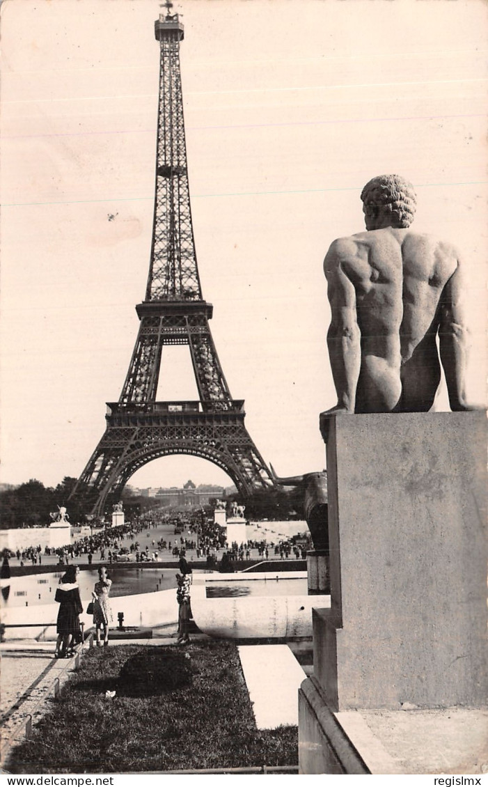 75-PARIS TOUR EIFFEL-N°T1112-B/0167 - Eiffelturm