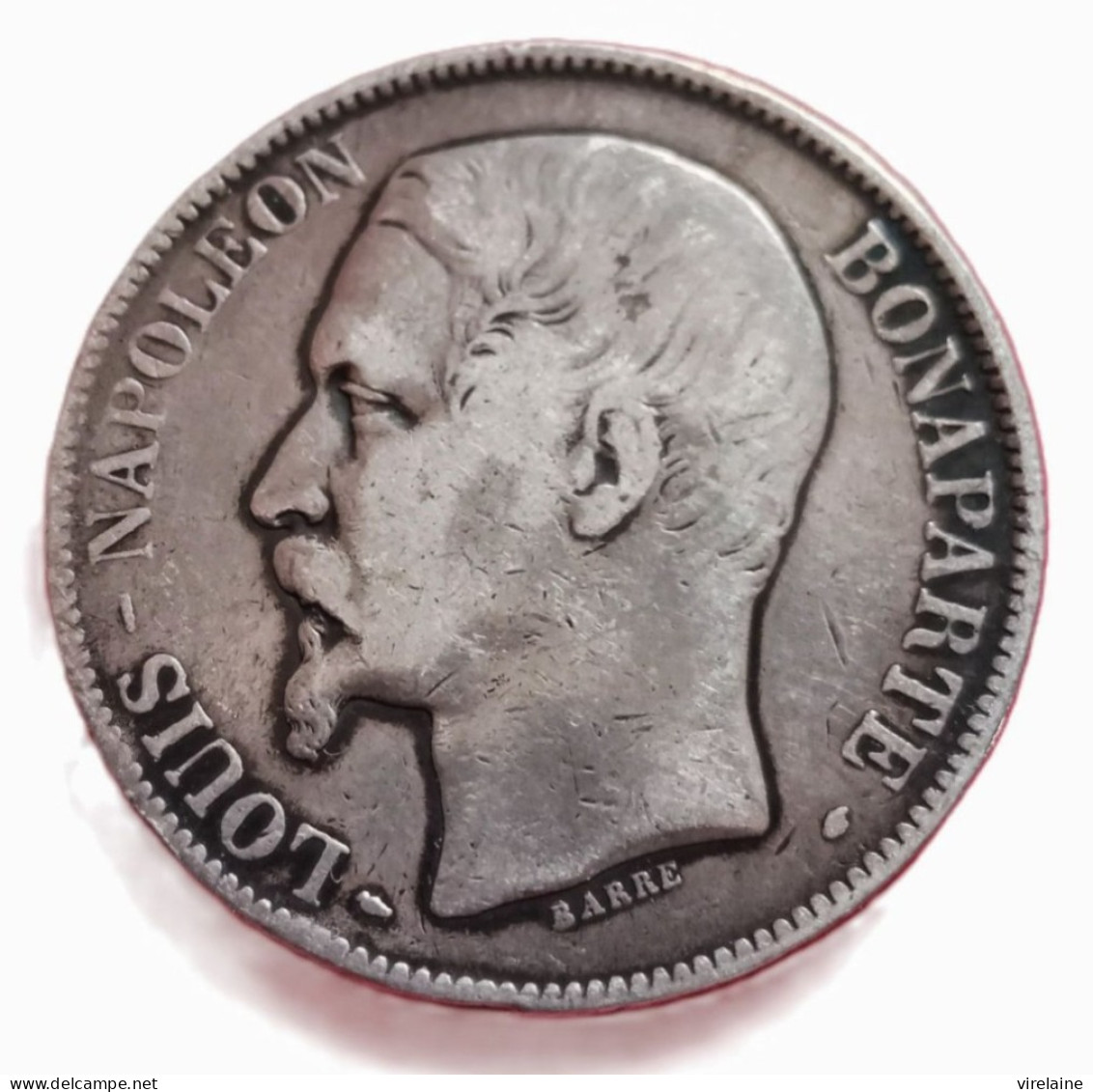 FRANCE  5 Francs Louis Napoléon Bonaparte 1852 A   Argent - 5 Francs