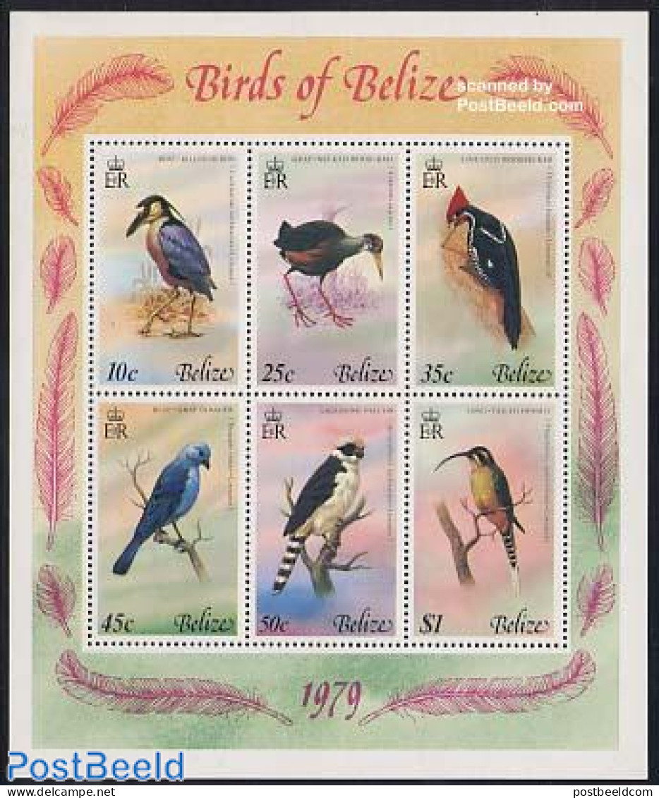Belize/British Honduras 1979 Birds S/s, Mint NH, Nature - Birds - Woodpeckers - Honduras Britannique (...-1970)