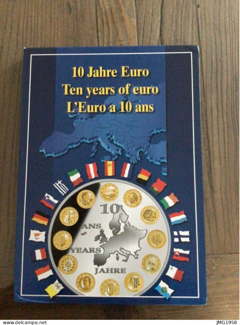 TRES BEAU COFFRET L EURO A 10 ANS - Certificat De Garantie. - Unclassified