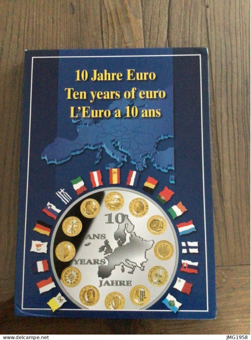 TRES BEAU COFFRET L EURO A 10 ANS - Certificat De Garantie. - Non Classés