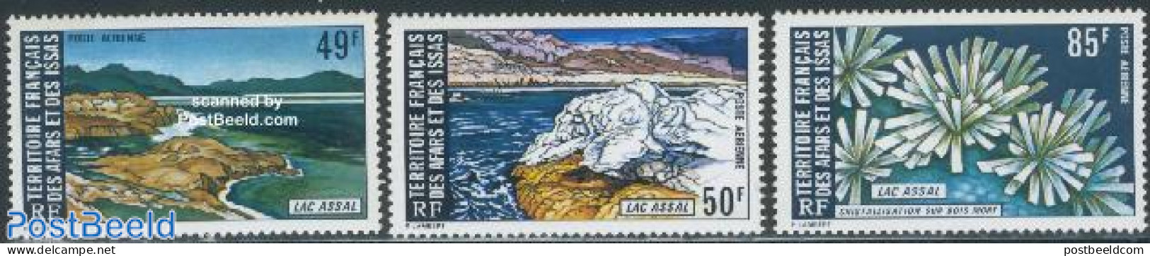 Afars And Issas 1974 Assal Lake 3v, Mint NH - Unused Stamps