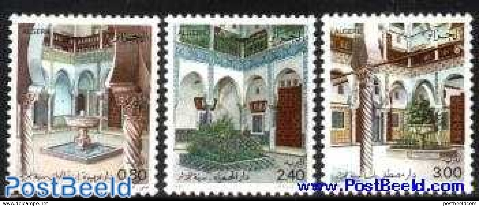 Algeria 1986 Patios 3v, Mint NH - Unused Stamps