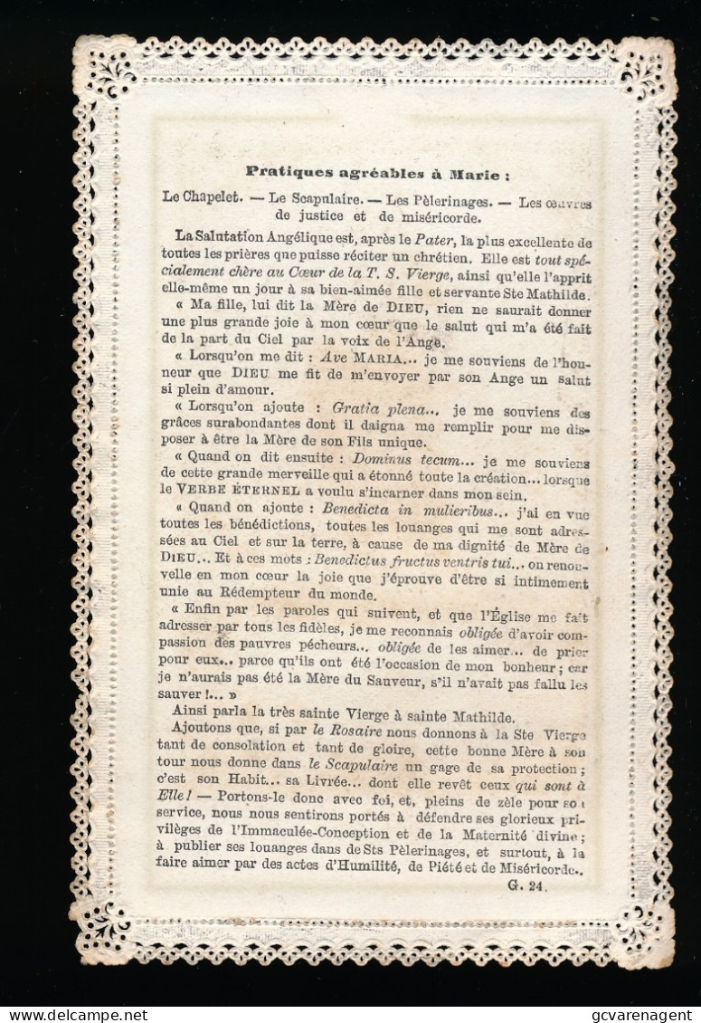 IMAGE PIEUSE   LETAILLE 24     SAINT NOM DE MARIE        3 IMAGES - Devotieprenten