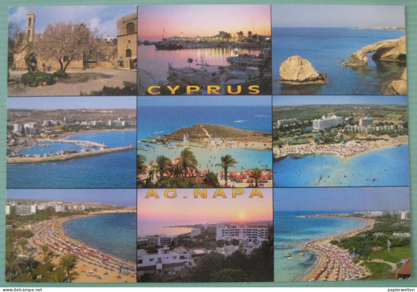 Mehrbildkarte "Cyprus Ag. Napa" - Zypern