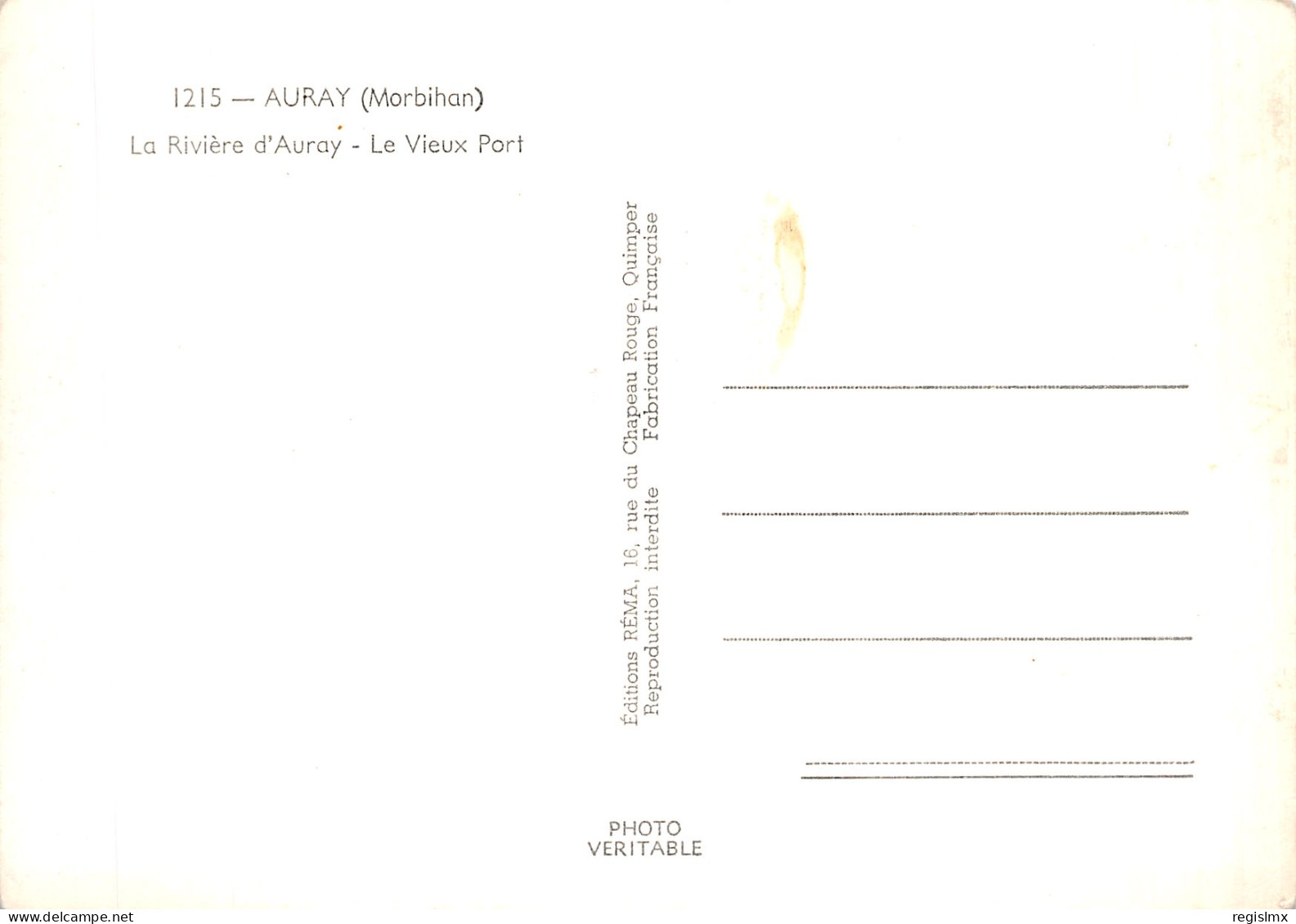 56-AURAY-N°T1113-A/0391 - Auray