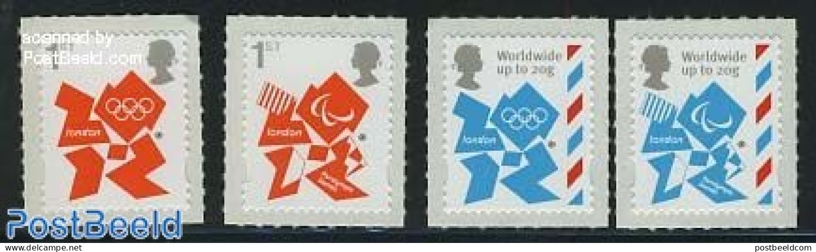 Great Britain 2012 Olympic Games Definitives 4v S-a, Mint NH, Sport - Olympic Games - Neufs