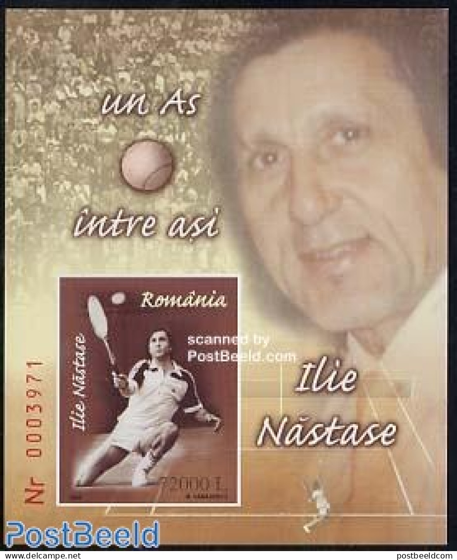 Romania 2004 Ilie Nastase S/s Imperforated, Mint NH, Sport - Sport (other And Mixed) - Tennis - Ongebruikt