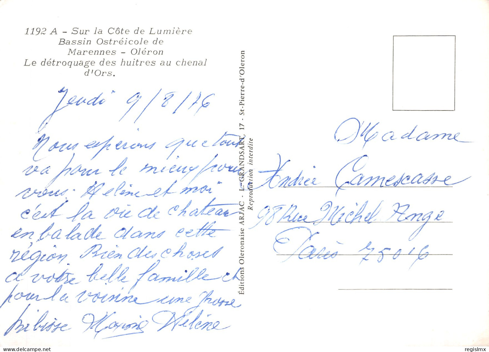 17-MARENNES OLERON BASSIN OSTREICOLE-N°T1113-D/0197 - Marennes