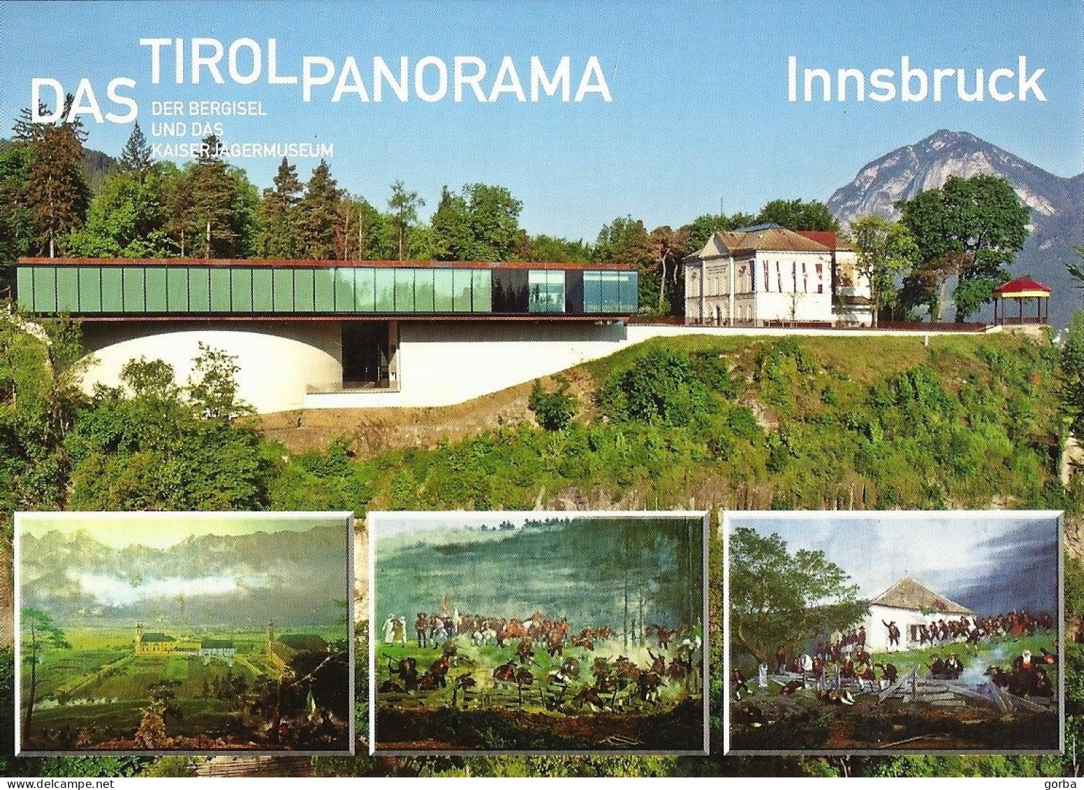 *CPM  - AUTRICHE - INNSBRUCK - Das Tirol Panorama - Innsbruck