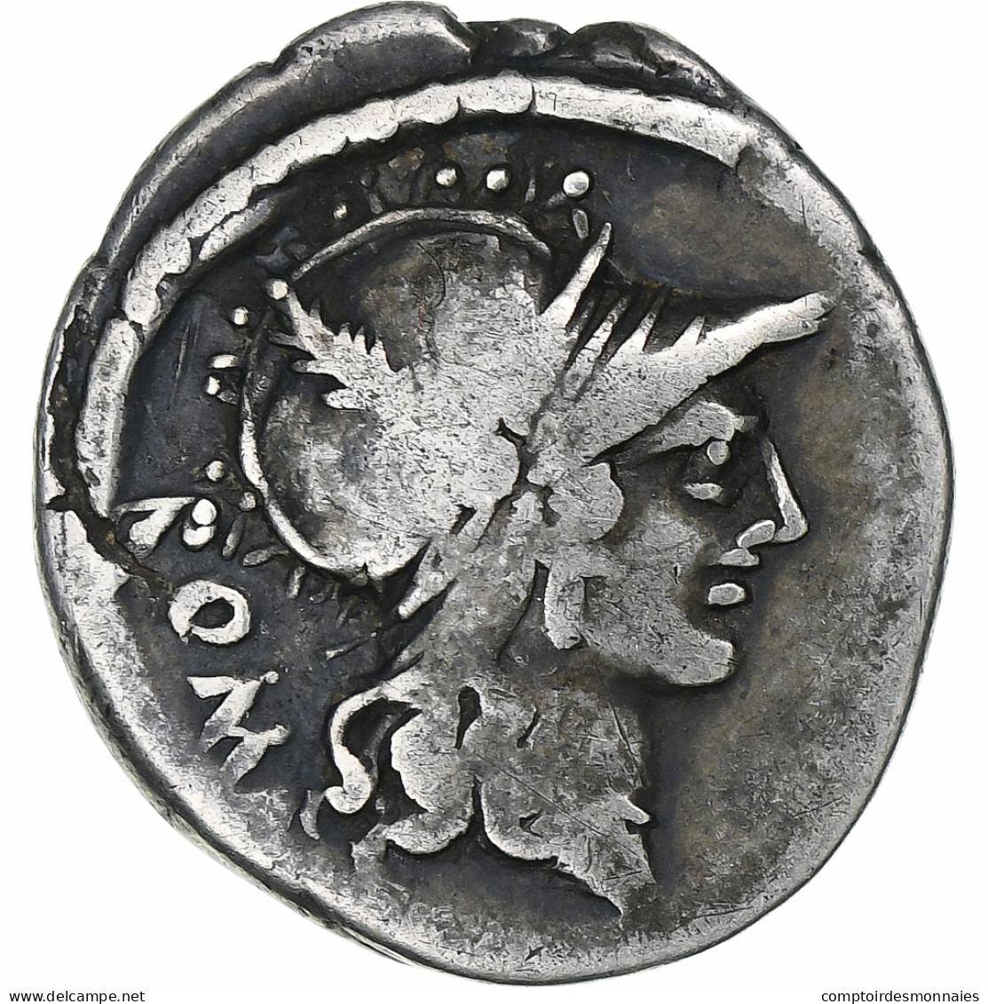 Carisia, Denier, 46 BC, Rome, Argent, TB+, Crawford:464/3a - République (-280 à -27)