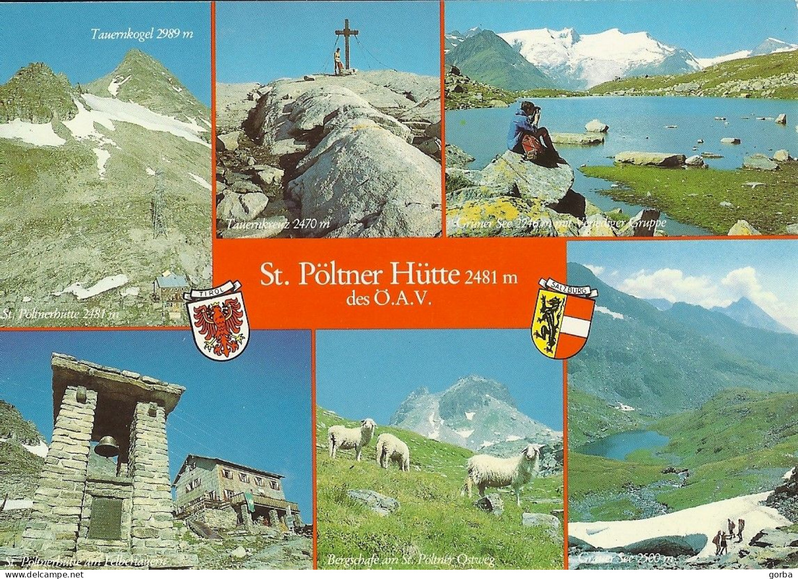 *CPM  - AUTRICHE - MITTERSILL - St. Pöltnerhütte Am Felbertauern - Mittersill