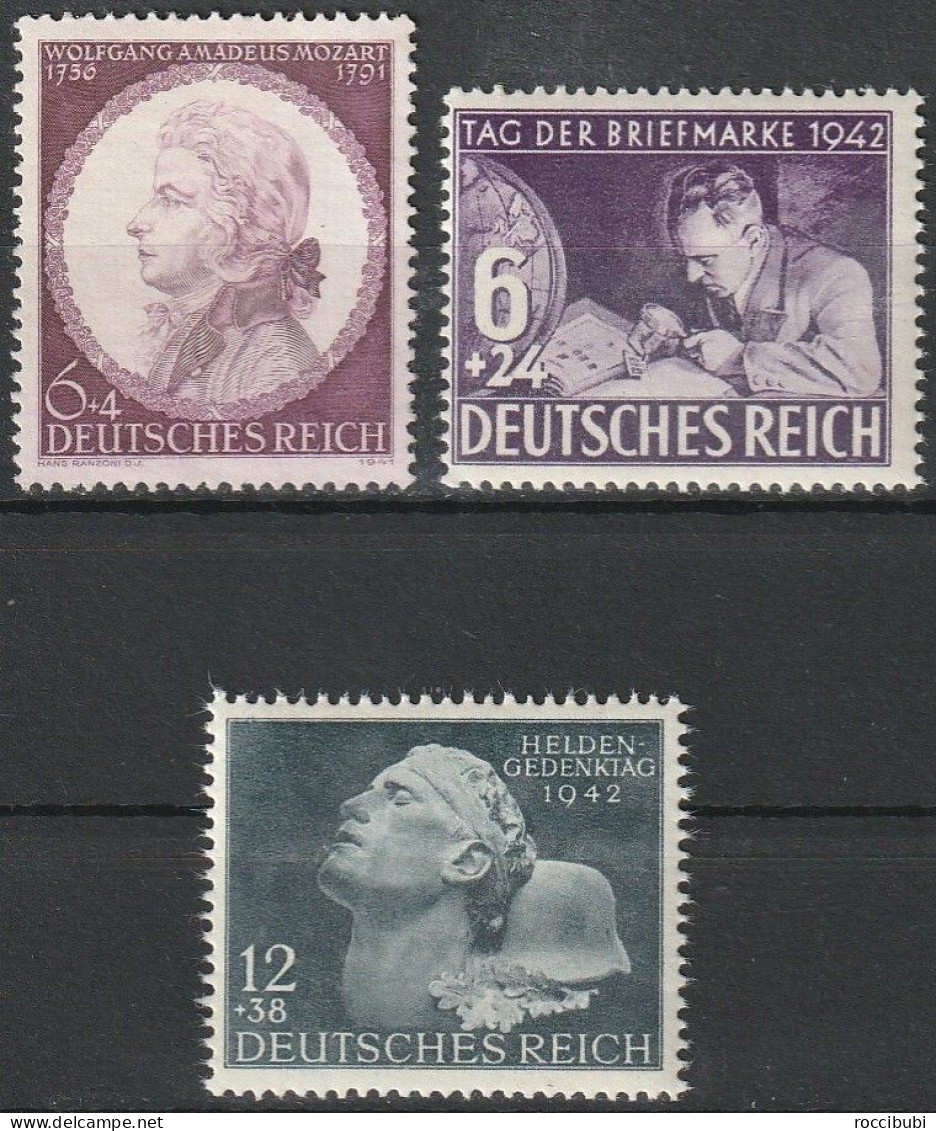 1941/42 // 810,811,812 (*) - Unused Stamps