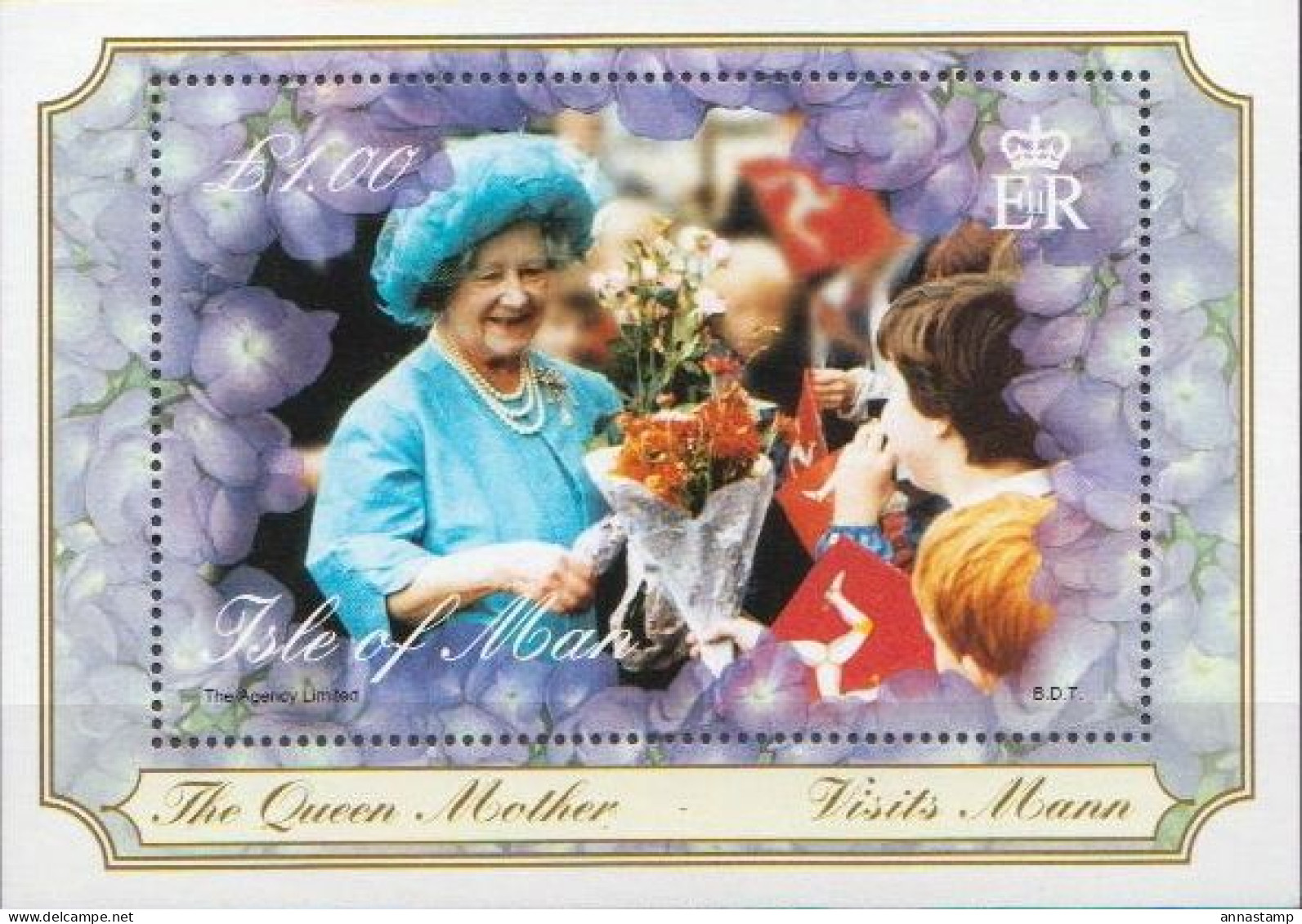 Isle Of Man MNH SS - Royalties, Royals