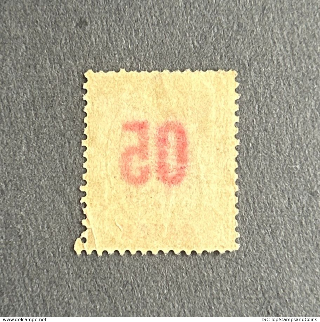 FRAGA0068U2 - Mythology - Surcharged 5 C Over 15 C Used Stamp - Gabon - 1912 - Oblitérés