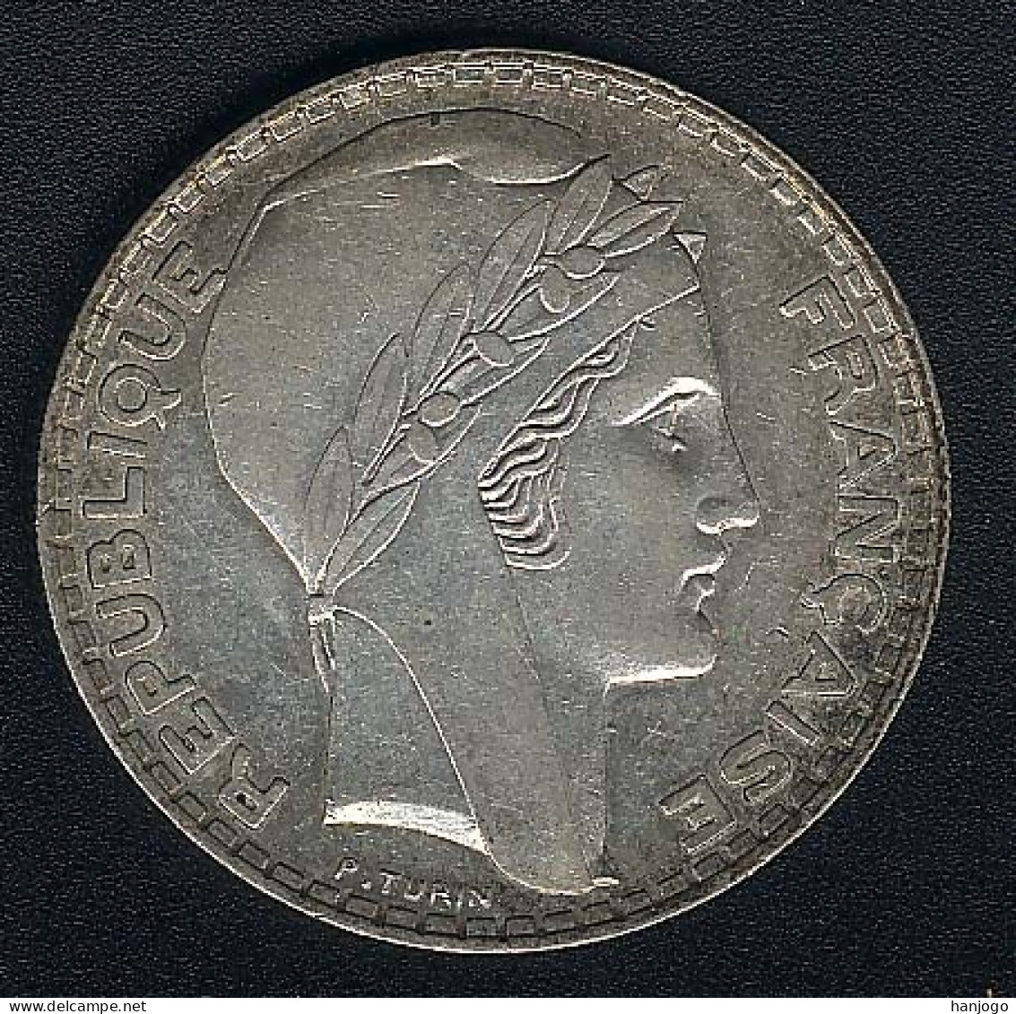 Frankreich, 20 Francs 1938, Silber, XF - 20 Francs