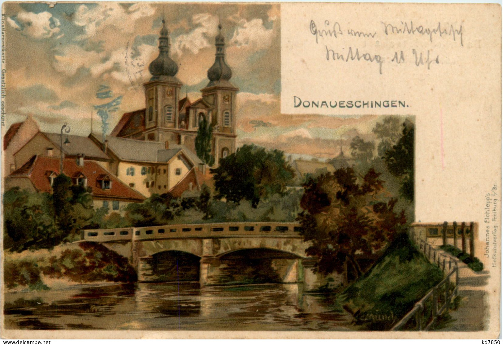 Donaueschingen - Litho - Donaueschingen