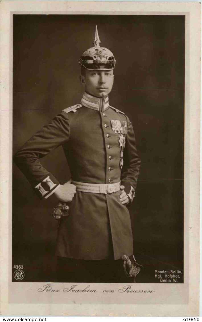 Prinz Joachim Von Preussen - Familles Royales