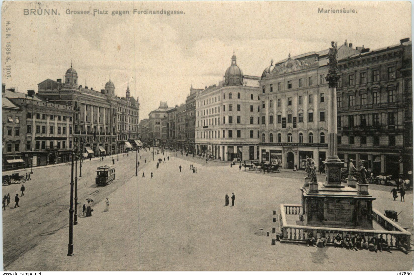 Brünn - Grosser Platz - Boehmen Und Maehren