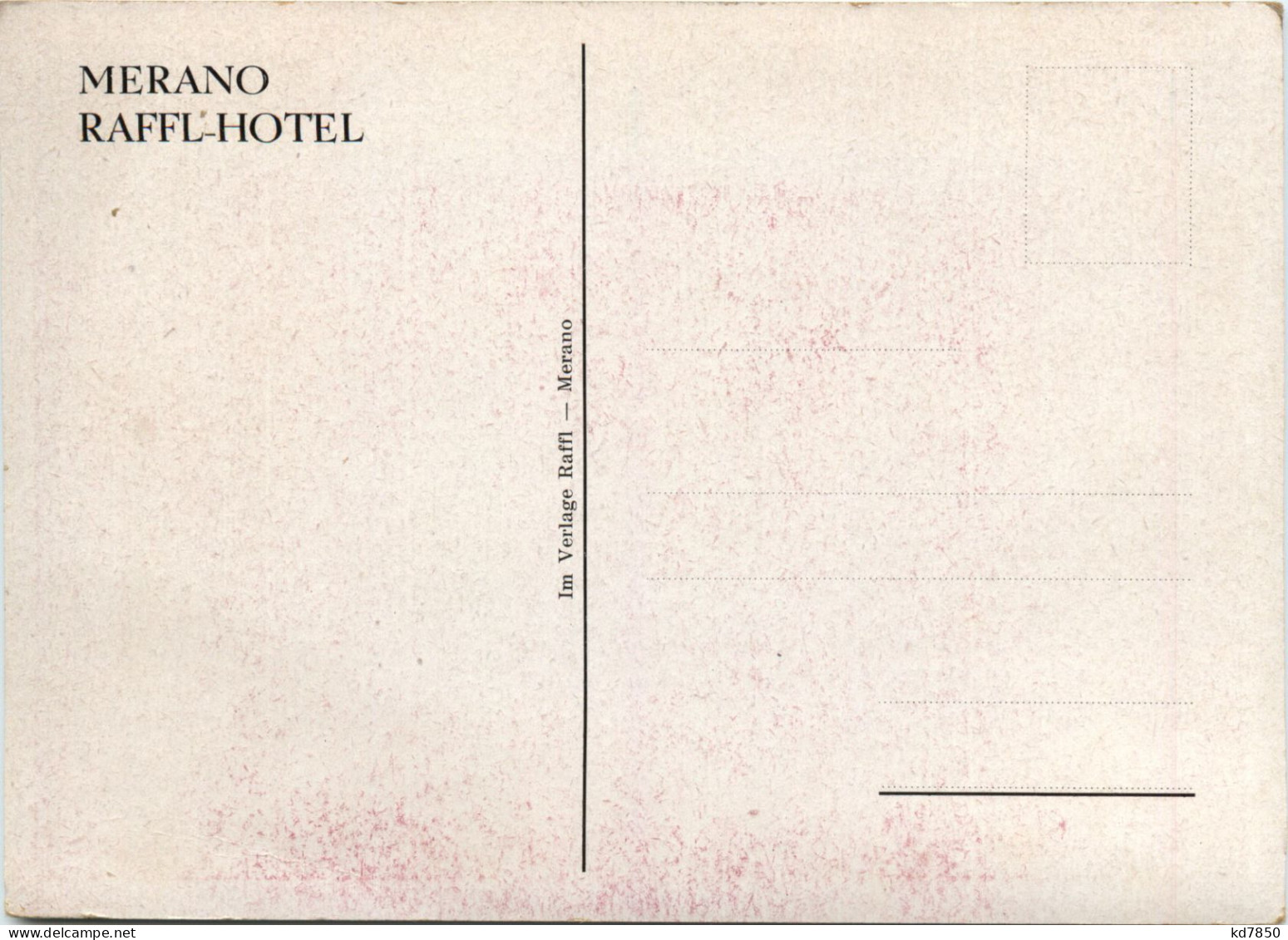 Merano - Raffl-Hotel - Merano