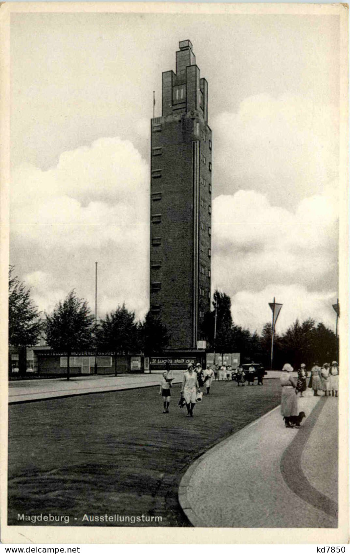 Magdeburg - Ausstellungsturm - Magdeburg