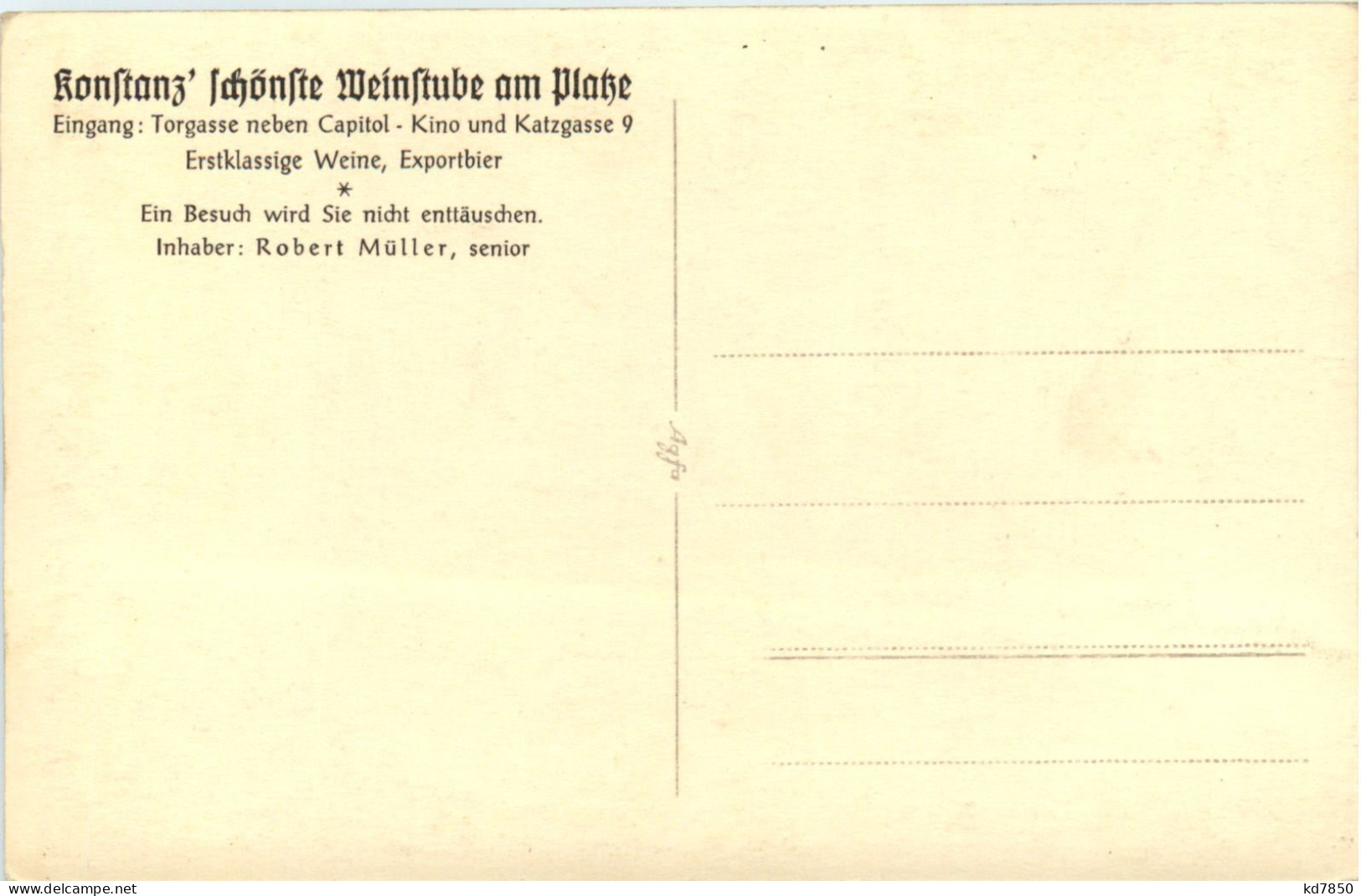 Konstanz - Weinstube - Konstanz